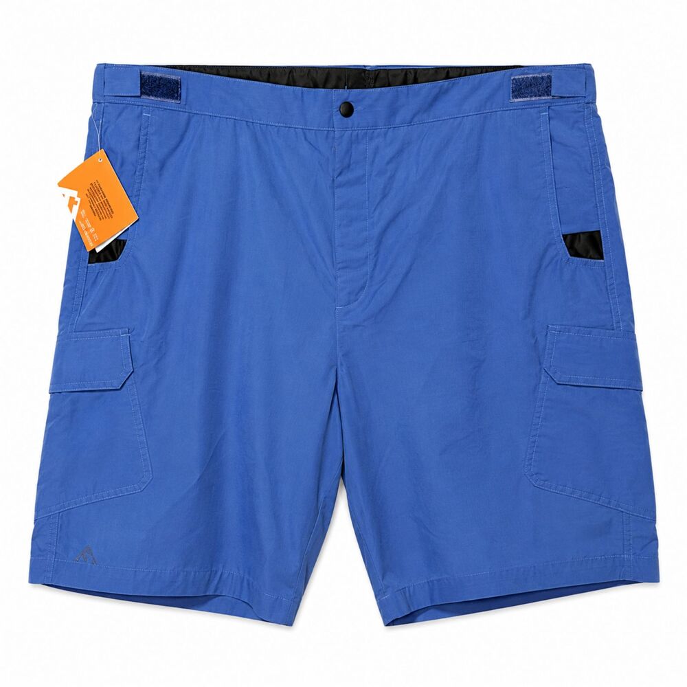 Tahoe River Outfitters Cargo Hiking Shorts Blue 44 NWT Ripstop Performance